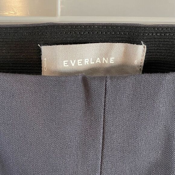 Everlane The Side-Zip Work Pant in Dark Slate Gray | SZ 8 - Picture 8 of 13